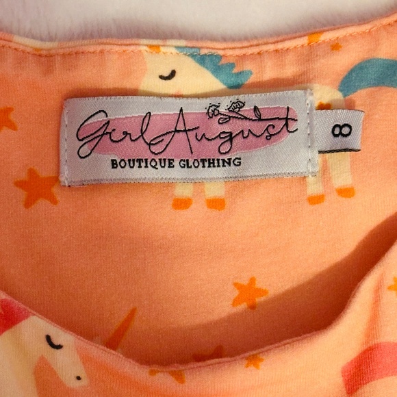 Girl August Little Unicorn Lucy Dress - Picture 3 of 5